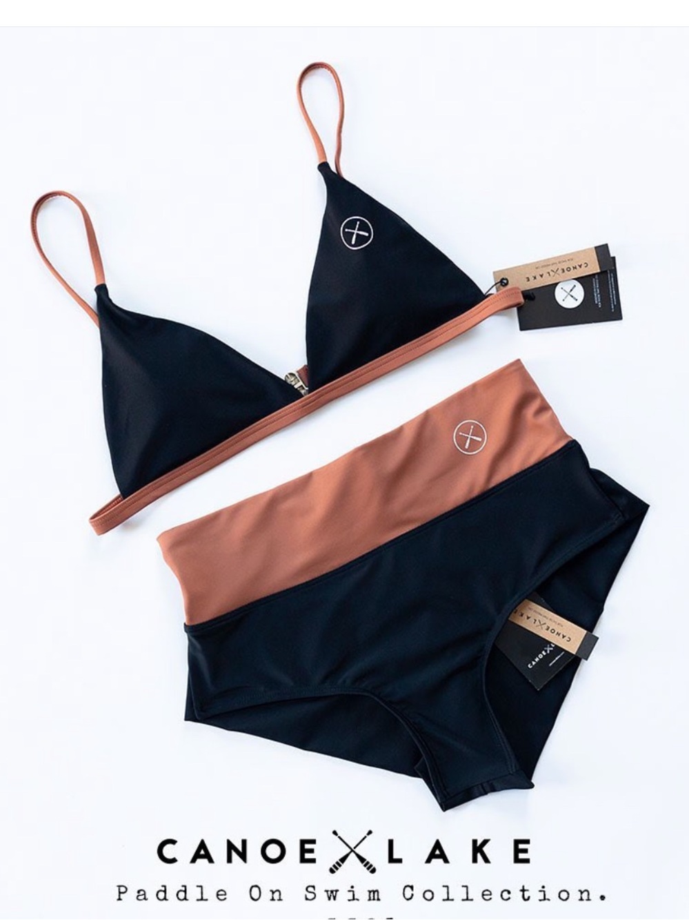 NWT Canoe Lake Paddle On Collection Bikini Set